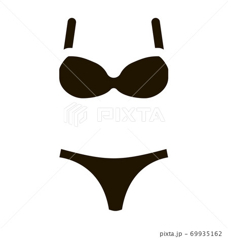 Swimming Suit Icon Vector Glyph Illustration 69935162