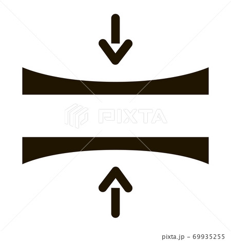 Diaper Thin Layer Icon Vector Glyph Illustration 69935255