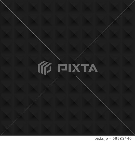 Black texture seamless pattern background. Perfect light and shadow dimension vector design. Black texture seamless pattern background. Perfect light and shadow dimension vector design. 69935446