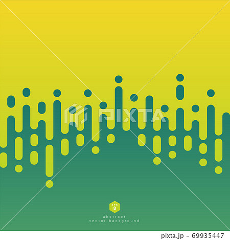 Abstract Vector background merge of 2 colors with green tones. The ends of the lines and elements are round. Abstract Vector background merge of 2 colors with green tones. The ends of the lines and elements are round. 69935447