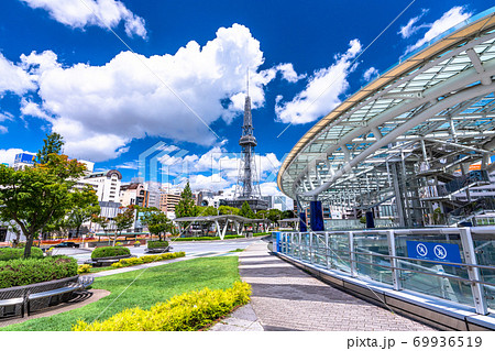 《愛知県》名古屋都市風景・栄の街並み 69936519