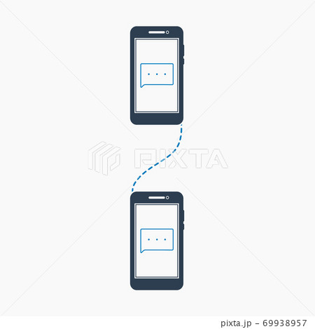 Network connection icon. Flat style vector EPS. 69938957