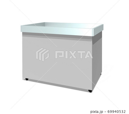 販売台の3dレンダリング 69940532