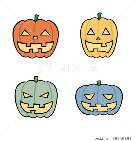 ジャックランタン1のイラスト素材