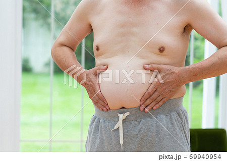 ぽっこりお腹 ぽっこりお腹 69940954