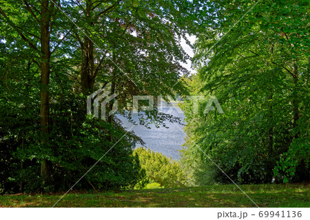 Blenheim Palace Gardens - Woodstock, Oxfordshire, England, UK 69941136