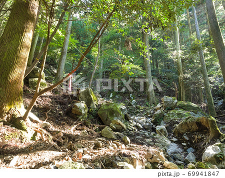 福岡県古処山の登山道 福岡県古処山の登山道 69941847