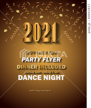 2021 Happy New Year background for your seasonal invitations, festive posters, greetings cards. 2021 Happy New Year background for your seasonal invitations, festive posters, greetings cards. 69942657