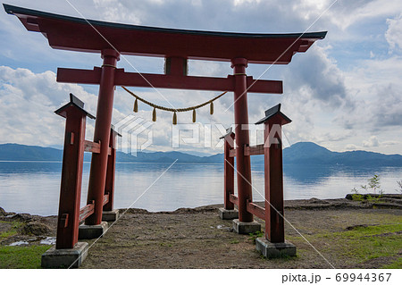 御座石神社の鳥居 御座石神社の鳥居 69944367