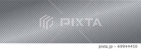 Silver perforated iron with white reflections - Vector Silver perforated iron with white reflections - Vector 69944450