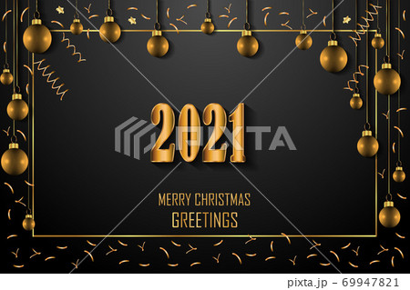 2021 Merry Christmas background for your seasonal invitations, festival posters, greetings cards. 2021 Merry Christmas background for your seasonal invitations, festival posters, greetings cards. 69947821