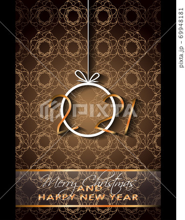 2021 Happy New Year background for your seasonal invitations, festive posters, greetings cards. 2021 Happy New Year background for your seasonal invitations, festive posters, greetings cards. 69948181