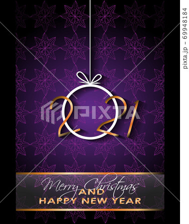 2021 Happy New Year background for your seasonal invitations, festive posters, greetings cards. 2021 Happy New Year background for your seasonal invitations, festive posters, greetings cards. 69948184