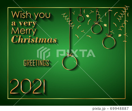 2021 Merry Christmas background. for your seasonal invitations, festival posters, greetings cards. 69948887