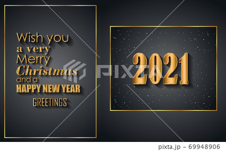 2021 Happy New Year background for your seasonal invitations, festive posters, greetings cards. 2021 Happy New Year background for your seasonal invitations, festive posters, greetings cards. 69948906