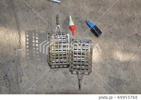 Various fishing tackle for feeder fishing 69953768