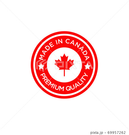 Emblem logo of Made in Canada product design 69957262