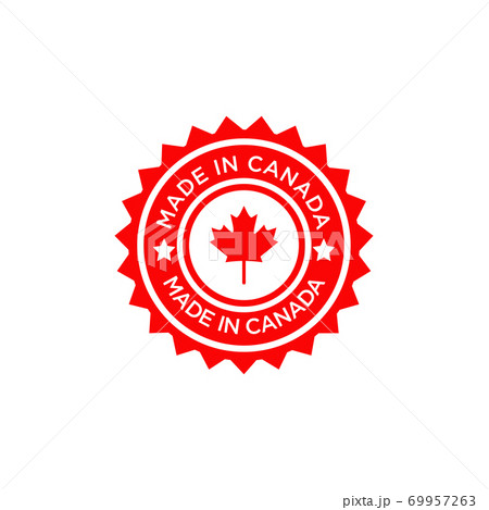 Emblem logo of Made in Canada product design 69957263