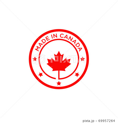 Emblem logo of Made in Canada product design 69957264