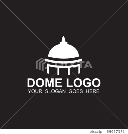 Dome logo icon design template 69957371