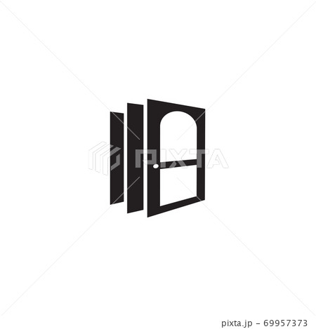 Door icon logo design template 69957373
