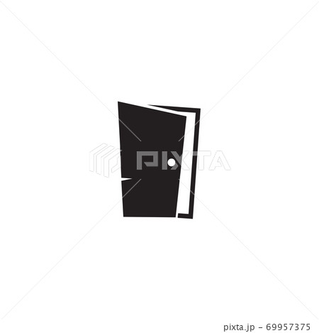 Door icon logo design template 69957375