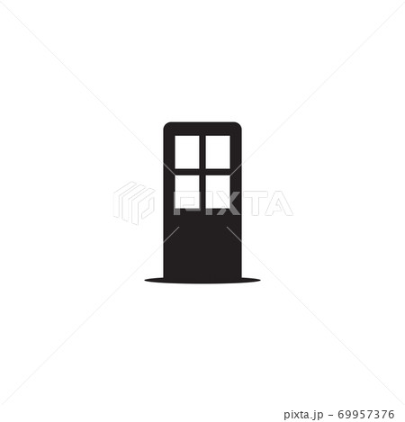 Door icon logo design template 69957376