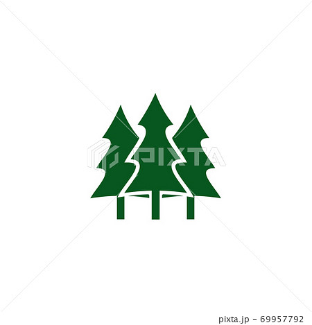 Pine tree logo design symbol template Pine tree logo design symbol template 69957792