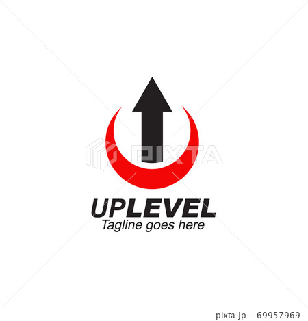 Up arrow logo design template Up arrow logo design template 69957969