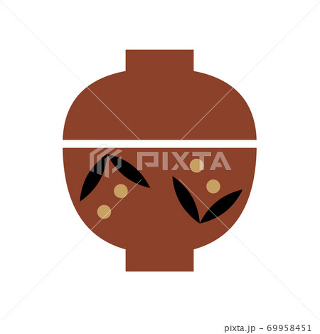 蓋つきの汁椀 69958451