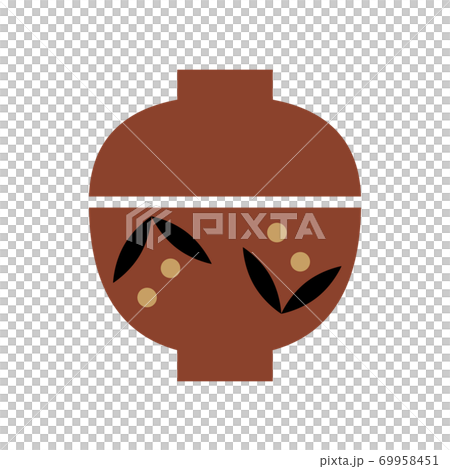 蓋つきの汁椀 69958451