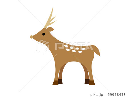 鹿のイラスト 鹿のイラスト 69958453