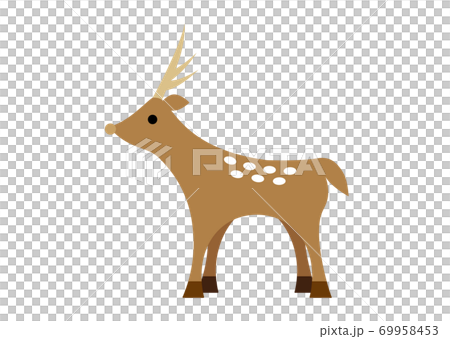 鹿のイラスト 鹿のイラスト 69958453