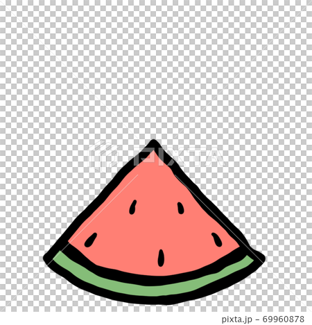A cute and simple watermelon for one point 69960878