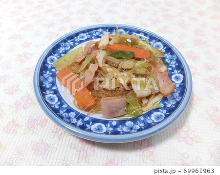 家庭の春雨の炒め物 家庭の春雨の炒め物 69961963