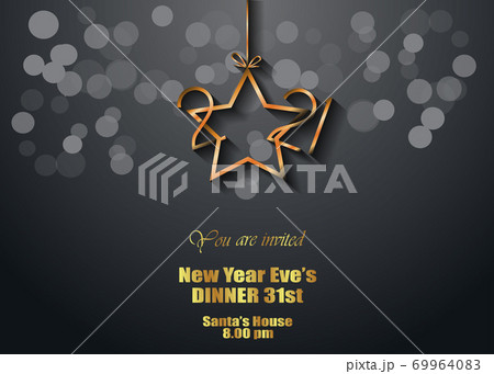 2021 Happy New Year background for your seasonal invitations, festive posters, greetings cards. 69964083