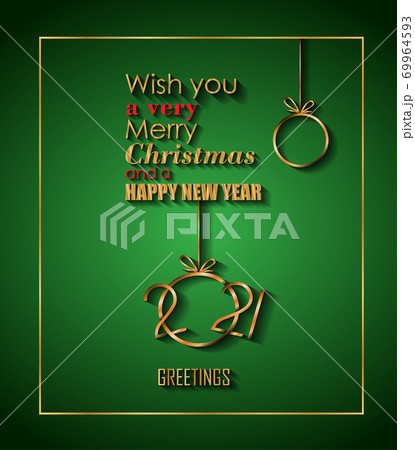 2021 Happy New Year background for your seasonal invitations, festive posters, greetings cards. 2021 Happy New Year background for your seasonal invitations, festive posters, greetings cards. 69964593
