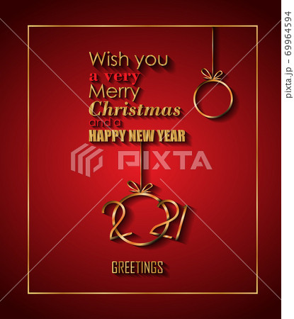 2021 Happy New Year background for your seasonal invitations, festive posters, greetings cards. 2021 Happy New Year background for your seasonal invitations, festive posters, greetings cards. 69964594