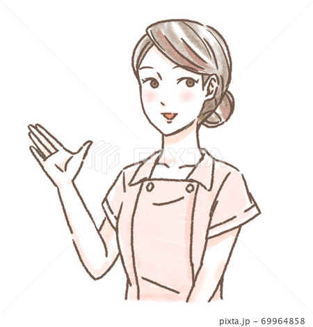 ナース服の女性 ナース服の女性 69964858
