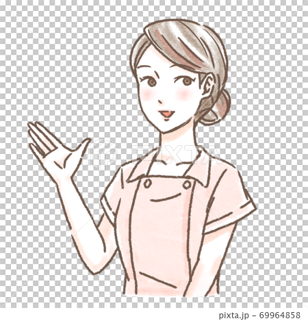 ナース服の女性 ナース服の女性 69964858