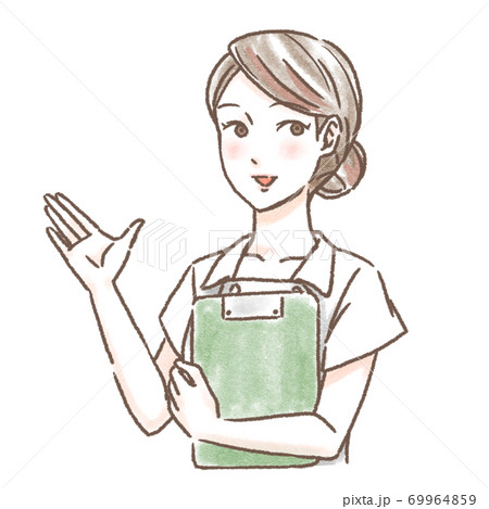 ナース服の女性 ナース服の女性 69964859