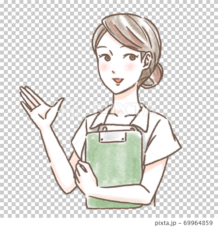 ナース服の女性 ナース服の女性 69964859