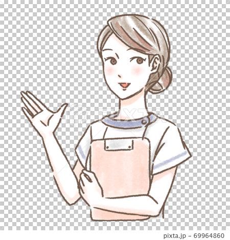 ナース服の女性 ナース服の女性 69964860