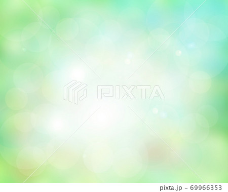グリーンの明るい光の背景 69966353