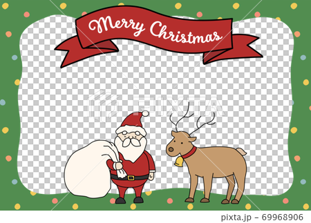 Christmas material, Christmas frame, Christmas - Stock Illustration  [59065701] - PIXTA