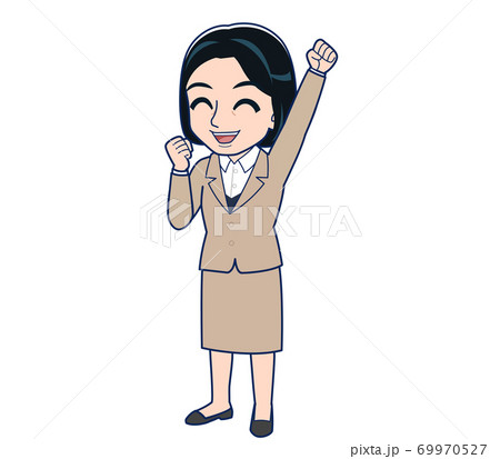 Bank clerk woman in a suit Bank clerk woman in a suit 69970527