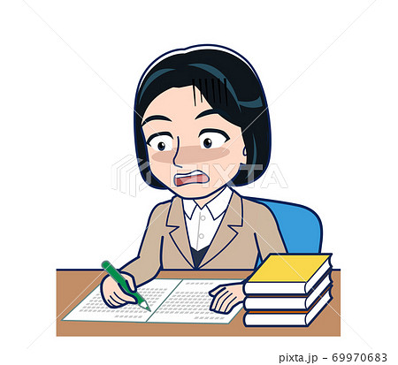 Bank clerk woman in a suit Bank clerk woman in a suit 69970683