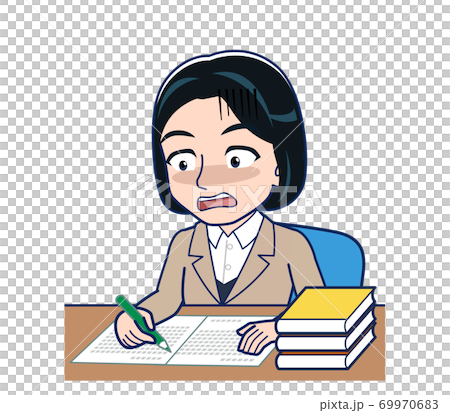 Bank clerk woman in a suit Bank clerk woman in a suit 69970683