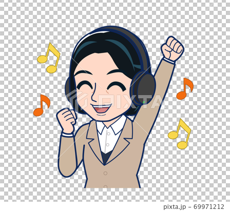 Bank clerk woman in a suit 69971212