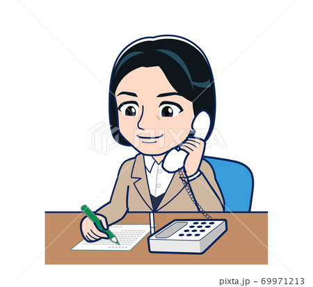 Bank clerk woman in a suit Bank clerk woman in a suit 69971213